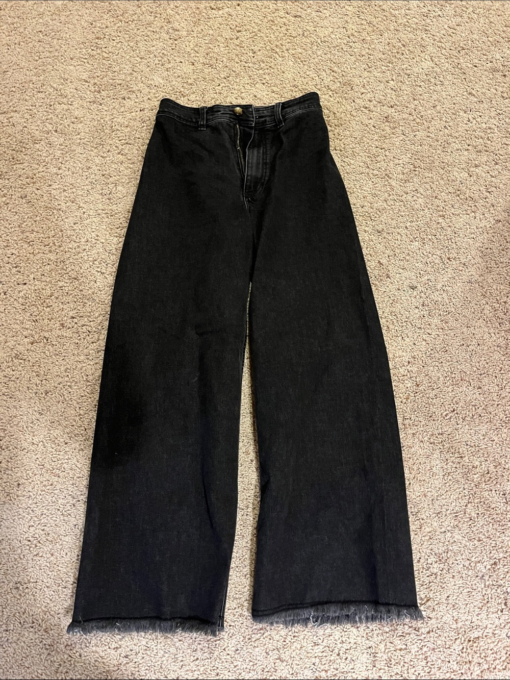 Billabong Black Wide-Leg High-Rise Jeans
